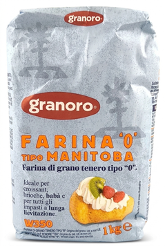 Мука манитоба Granoro Farina &laquo;0&raquo; Manitoba из мягких сортов пшеницы 1 кг 10548 фото