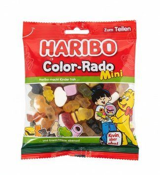 Желейные конфеты  Haribo Color-Rado Mini 160 грамм 477 фото
