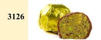 Конфеты с фисташкой, тестом катаифи и измельченными лесными орехами в молочном шоколаде 1 шт 162526 фото