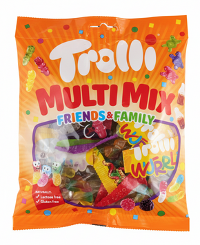Желейные конфеты Trolli Multi Mix Friends & Family микс (9 шт) 210 грамм 01162 фото