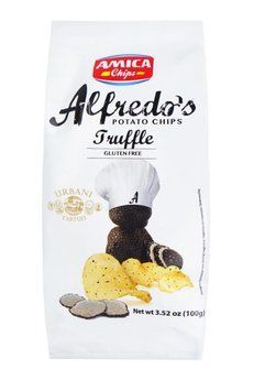 Чипсы картофельные Amica Chips Alfredo's Truffle со вкусом черного трюфеля 100 грамм 12874 фото