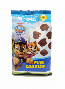 Мини-печенье MaXies Paw Patrol Щенячий Патруль злаковое с какао 100 грамм 029652 фото