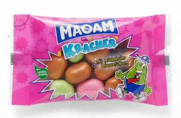 Цукерки жувальні Maoam Kracher 60 грам 11800 фото