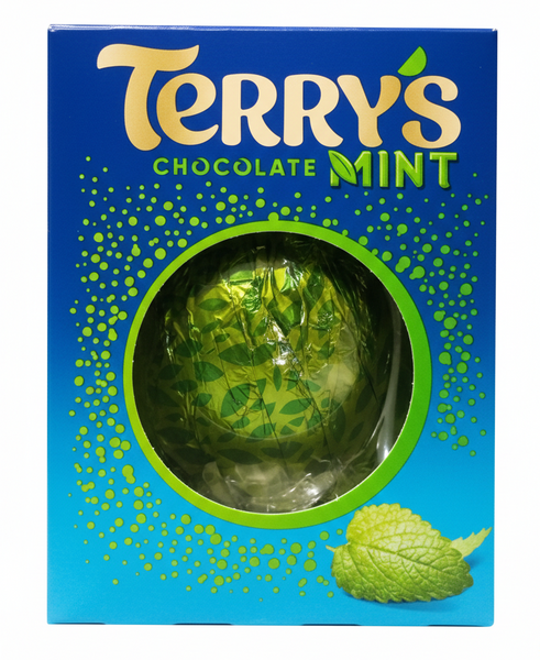 Шоколад у формі апельсина Terry's Chocolate Orange Mint молочний з м'ятою 145 грам 01078 фото