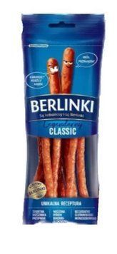 Кабаноси сирокопчені Berlinki Legendarny Classic классичні 85 грам 014261 фото