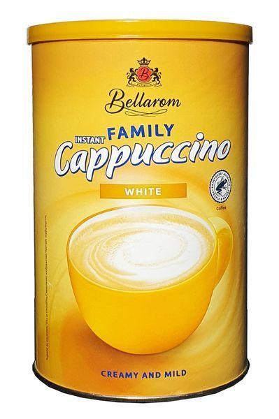 Капучино Bellarom Family Cappuccino White-Vanilla со вкусом ванильных сливок 500 грамм 00684 фото