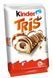 Батончик Kinder Tris з молочним кремом та шоколадним печивом всередені (5 шт) 100 грам 12388 фото 2