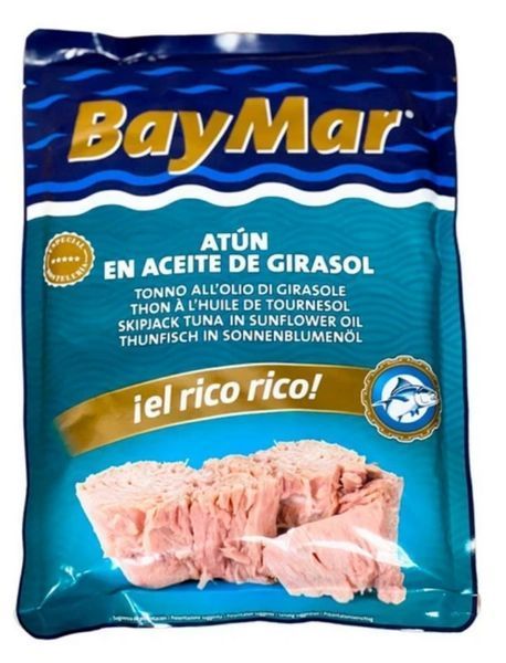 Тунець відбірний цілий в олії BayMar 500 грам 00351 фото