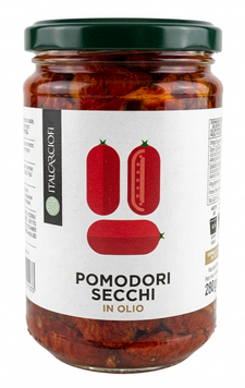 Вяленые томаты Italcarciofi в подсолнечном масле полосками 280 грамм 019094 фото