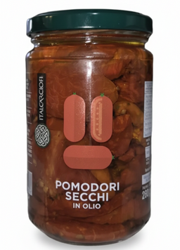Вяленые томаты Italcarciofi в подсолнечном масле полосками 280 грамм 019092 фото