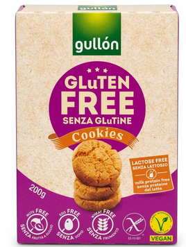 Печенье Gullon Gluten Free Cookies песочное без глютена и лактозы 200 грамм 00456 фото