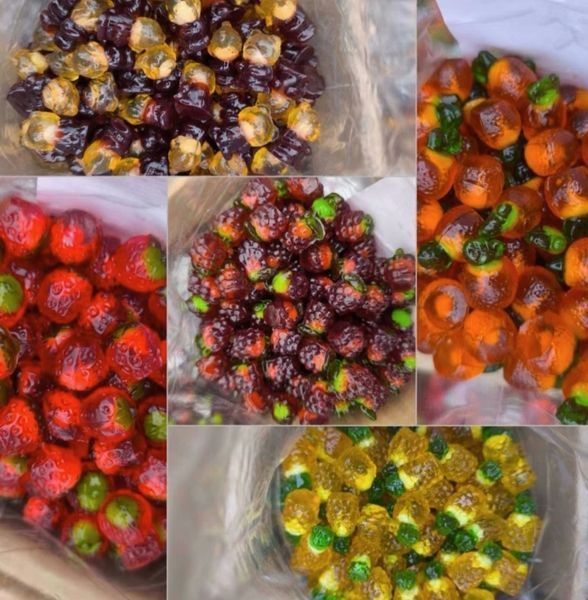 Желейні цукерки 4D Jelly Candies асорті з 14 смаків (ціна вказана за 3 кг) 310478 фото