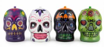 Набор-сюрприз Profisa Scary Skull Surprise из конфет и силиконовой игрушки светящейся в темноте 1 шт 029131 фото