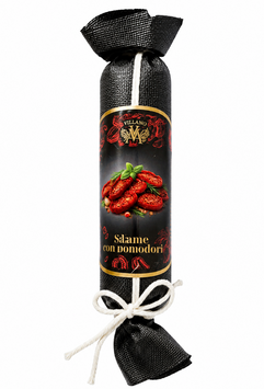 Колбаса салями с вялеными томатами Salame con Pomodori от Villano 029534 фото