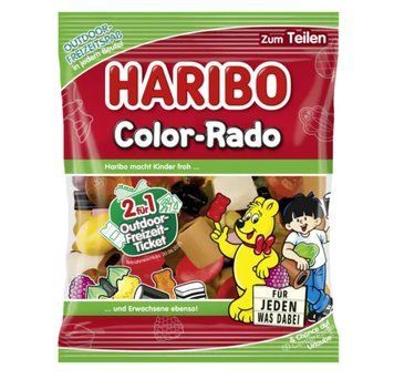 Желейные конфеты Haribo Color-Rado 175 грамм 00477 фото