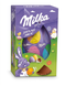 Шоколадне яйце Milka Sch&uuml;ttel Mich з наповненням з маленьких яєць у хрусткій цукровій глазурі всередині 97 грам 141682 фото 1