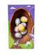 Шоколадне яйце Milka Sch&uuml;ttel Mich з наповненням з маленьких яєць у хрусткій цукровій глазурі всередині 97 грам 141682 фото 2