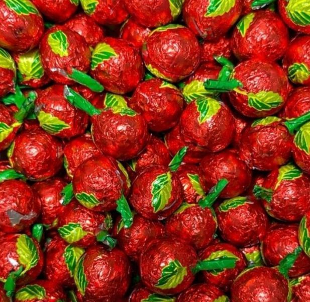 Конфета-фрукт Abtey Assorted Dark Chocolate Liqueur Fruits из темного шоколада с одним из 4 видов фруктового ликера 10 грамм 029685 фото