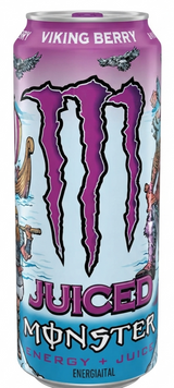 Энергетический напиток Monster Energy Juiced Viking Berry ягодный вкус + 5% фруктовых соков 500 мл 017125 фото