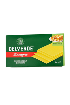 Лазанья Delverde Lasagne 500 грамм 00844 фото