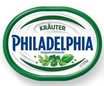 Сыр филадельфия Philadelphia Kr&auml;uter с зеленью 175 грамм 11415 фото