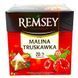 Чай Remsey фруктовый со вкусом клубники и малины 20 пакетиков-пирамидок 024471 фото 1