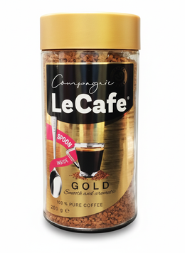 Кофе растворимый Le Cafe Gold с подарочной ложечкой 200 грамм 014611 фото