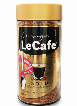 Кофе растворимый Le Cafe Gold с подарочной ложечкой 200 грамм 014611 фото