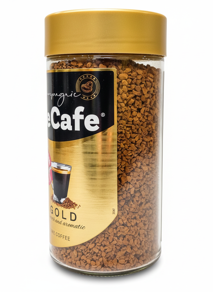 Кава розчинна Le Cafe Gold з подарунковою ложечкою 200 грам 014611 фото