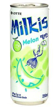 Напиток молочный газированный Lotte Milkis Melon Дыня 250 мл 02793 фото