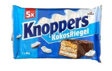 Батончик Knoppers Kokos Riegel с кокосом 5 шт 009731 фото