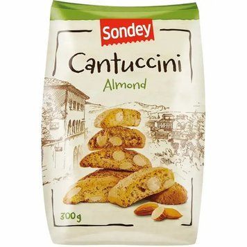 Печенье миндалем кантучини Sondey 300 грамм 01558 фото