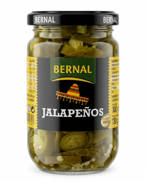Перец Bernal Jalapenos 300 грам 00843 фото