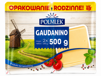 Сыр Polmlek Gaudanino (2&times;250) 500 грамм 1012212 фото