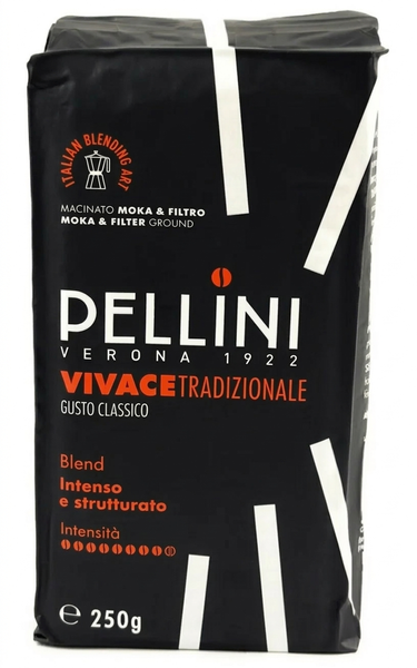 Мелена кава Pellini Vivace Tradizionale 250 грам 02498 фото