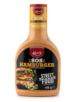 Соус Kania Sos Hamburger томатно-йогуртовый с добавлением маринованных огурцов 410 грамм 0079612 фото