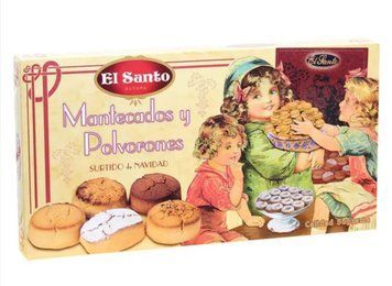 Печенье с добавлением миндальной муки El Santo Mantecados 300 грамм 2497 фото