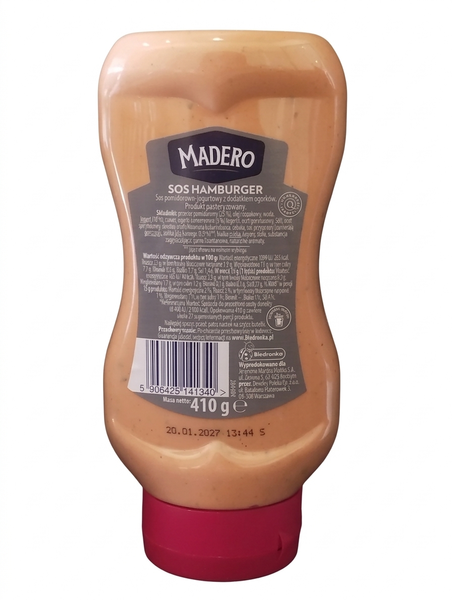 Соус Madero Hamburger Sauce томатно-йогуртовый 410 грамм 007961 фото