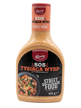 Соус Kania Sos Tysiąca Wysp майонезно-томатный с добавлением маринованных огурцов и красного перца 410 грамм 0079614 фото