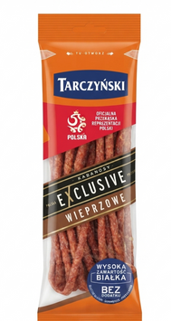 Кабаноси сирокопчені Kabanosy Tarczyński Exclusive Wieprzowe зі свинини 105 грам 0149110 фото
