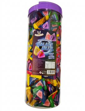 Желейні цукерки Galaxy Jelly Marmizyaka асорті з 4 смаків (160 шт) 1,6 кг 110478 фото