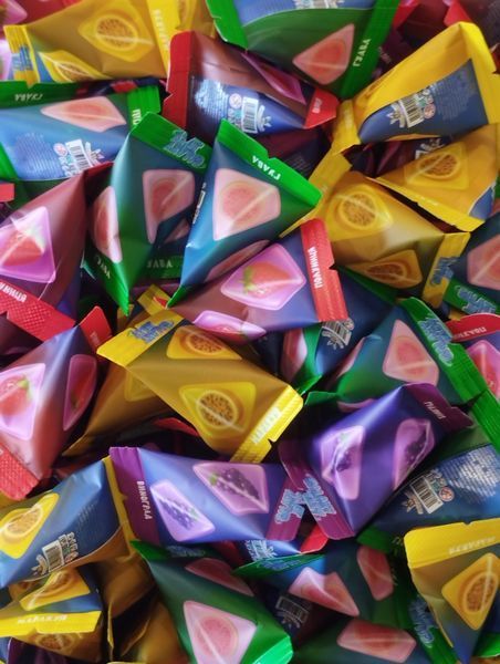 Желейні цукерки Galaxy Jelly Marmizyaka асорті з 4 смаків (160 шт) 1,6 кг 110478 фото