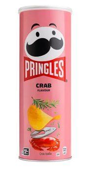 Чипсы Pringles Crab со вкусом краба 165 грамм 3002 фото