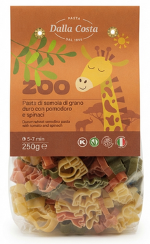 Макарони Dalla Costa Zoo 250 грамм 00667 фото