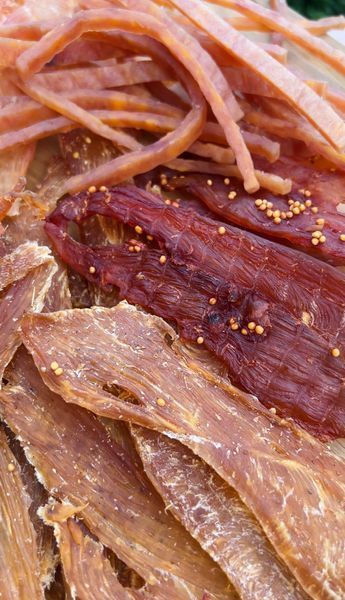 Ассорти из куриных джерок микс из 5 вкусов 500 грамм 029151 фото