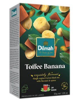 Чай Dilmah черный с ириской и бананом 20 пакетиков 028764 фото