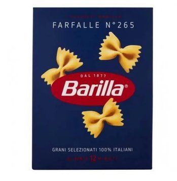 Макароны Barilla Farfalle №265 в форме бабочек 500 грамм 00661 фото