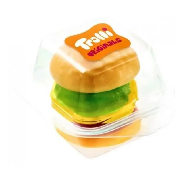 Желейные конфеты Trolli mini Burger 10 грамм 00324 фото