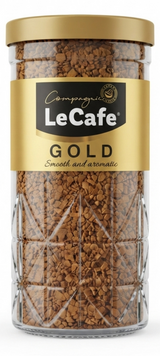 Кофе растворимый Le Cafe Gold в декоративной банке 100 грамм 014612 фото