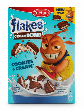 copy_Сухой завтрак Cuetara Flakes Cream Bomb 350 грамм 007471 фото
